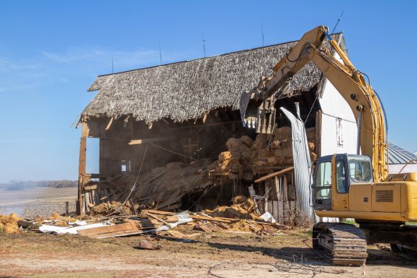 Barn Demolition in Provo