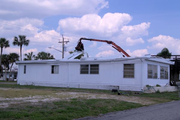 Mobile Home Demolition in Provo