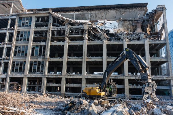 Commercial Building Demolition in Provo