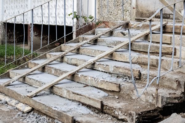 Staircase Demolition in Provo