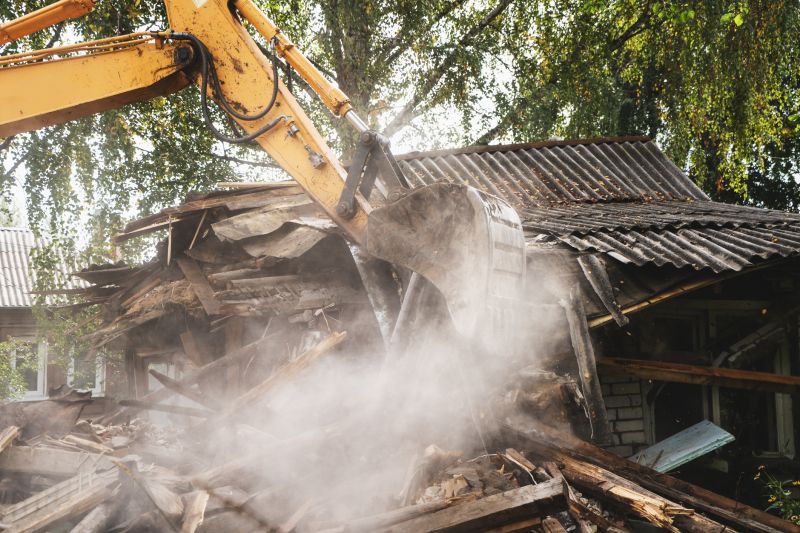 Demolition Equipment in Action